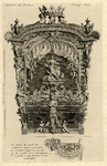 32369 Afbeelding van de achterkant van de staatsiekoets van de hertog van Ossuna, de Spaanse gevolmachtigde deelnemer ...